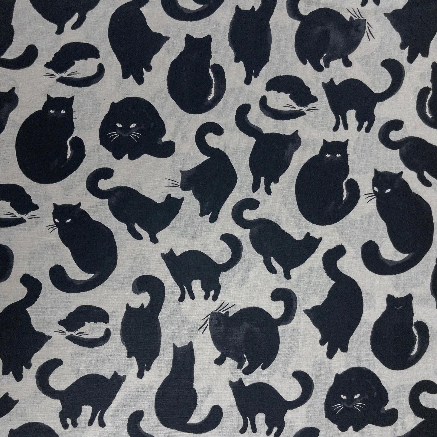 Japan | koti kissa 黑貓 | cotton printed canvas 純棉