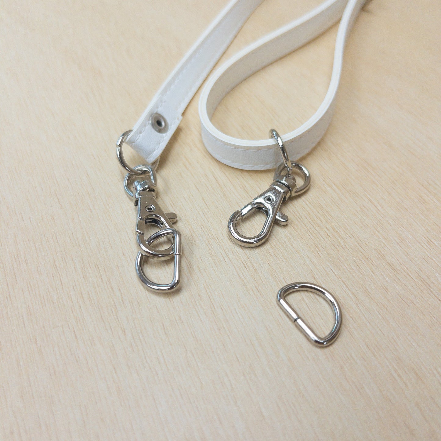 accessories 配件 | metal D-ring 2pcs 金屬D扣 2個|10mm 12mm 15mm 18mm 21mm 25mm 30mm 35mm 40mm 50mm