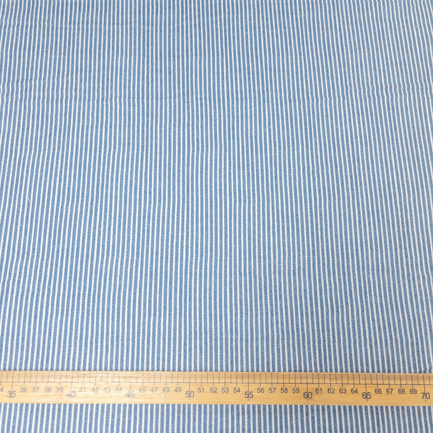 Japan | strips faux denim 仿牛仔間條 | cotton double gauze 二重紗