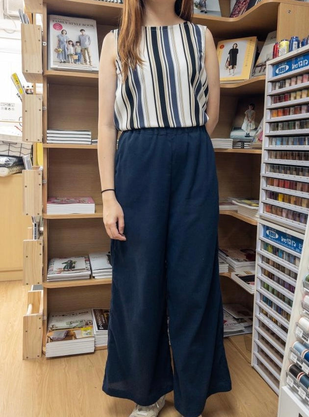 Japan | stripes 間條 | polyester cotton white dyed twill 雙面輕微彈性斜紋布