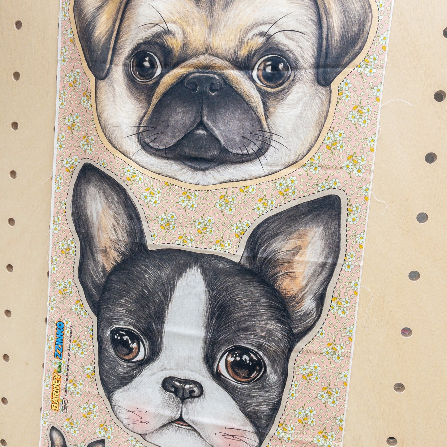 Unclecat 貓叔叔 | faces of Barney & Zzinko | cotton linen 棉麻