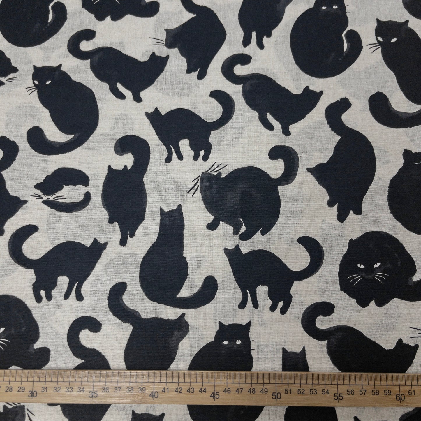 Japan | koti kissa 黑貓 | cotton printed canvas 純棉