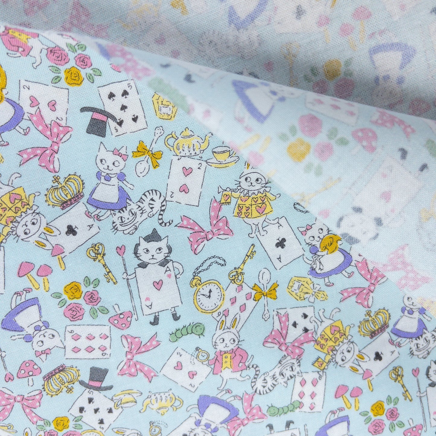Japan | Alice cat 愛麗絲貓貓 | cotton printed oxford