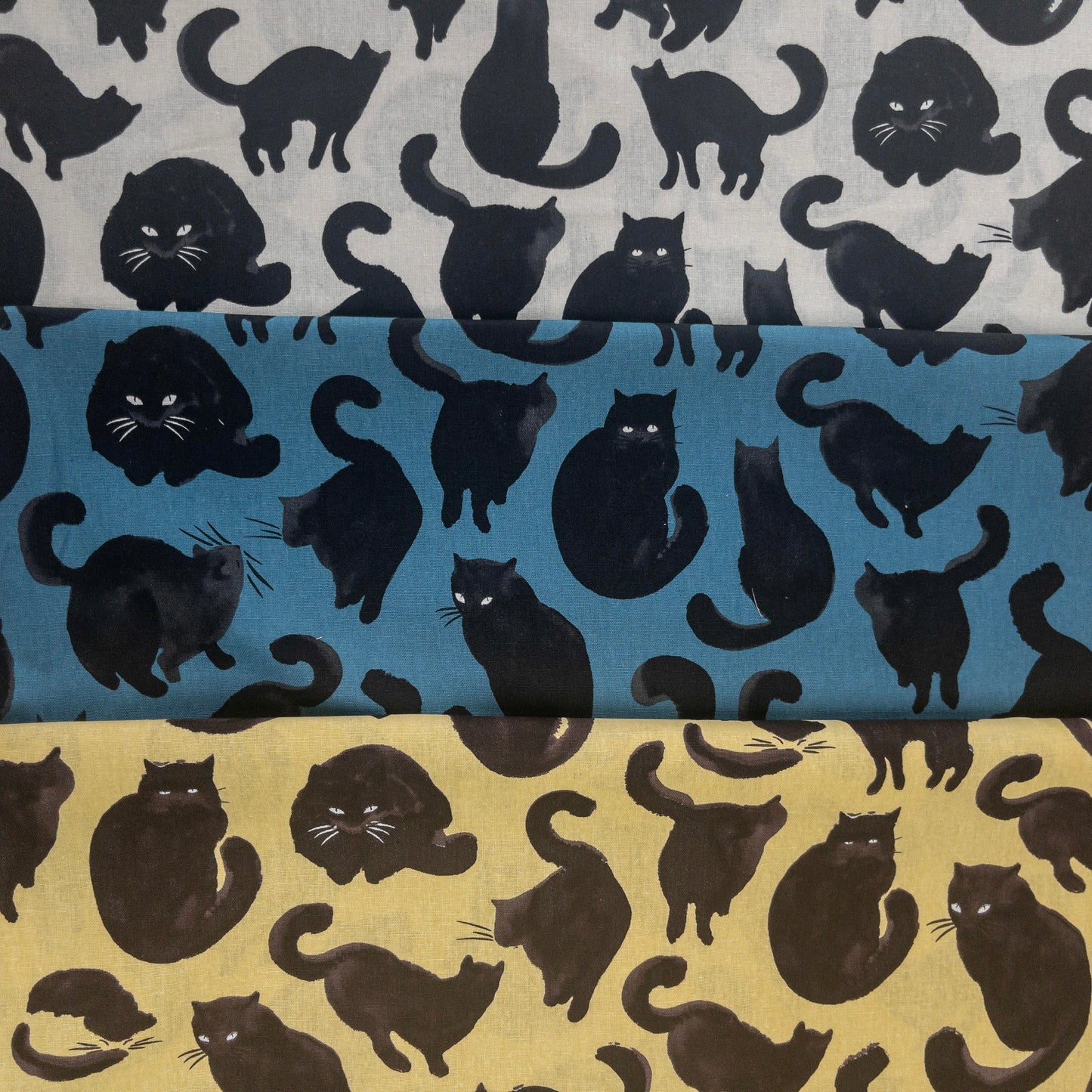 Japan | koti kissa 黑貓 | cotton printed canvas 純棉
