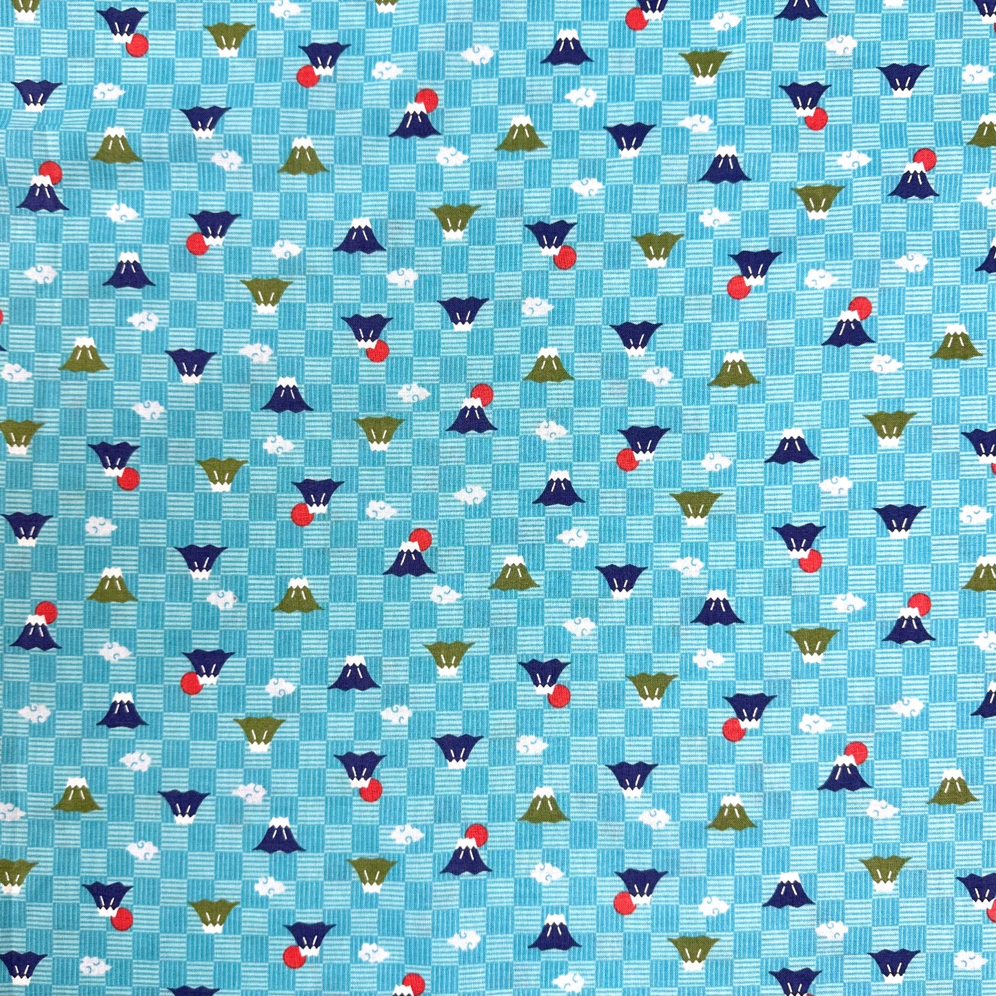 Japan | fujisan 藍綠富士山 | cotton 純棉