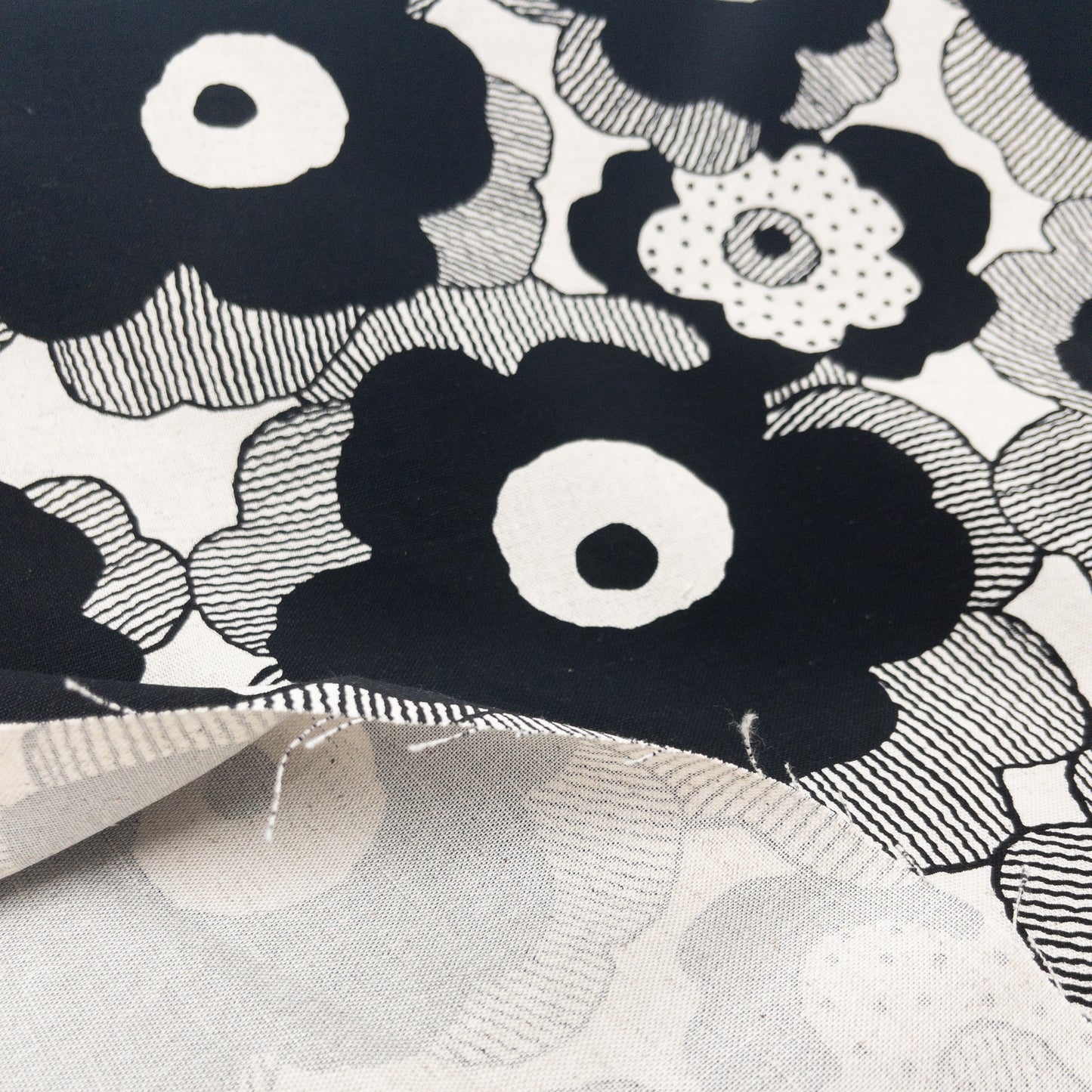 Kobayashi | nordic poppies 北歐簡約罌粟花 | cotton linen 棉麻