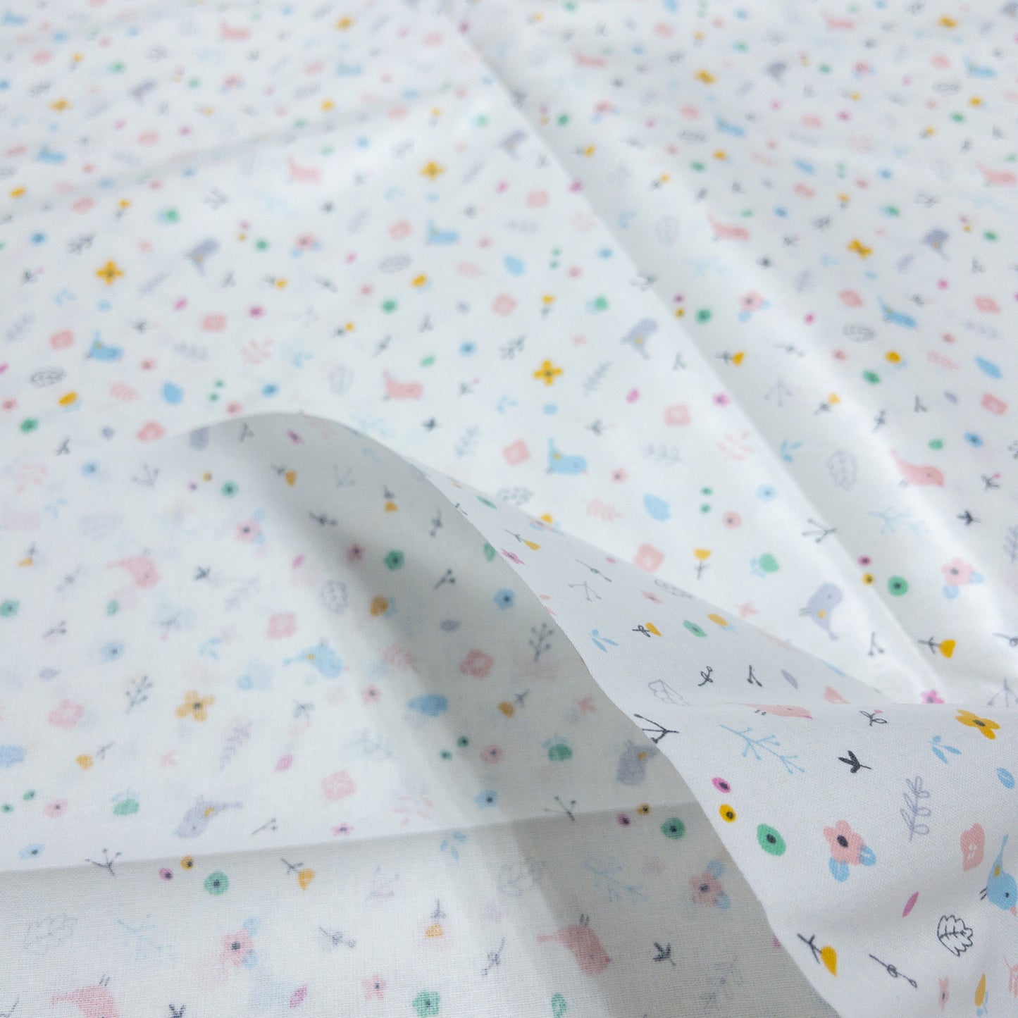 Korea | 花鳥小圖案 | TPU clothing waterproof fabric TPU薄膜防水