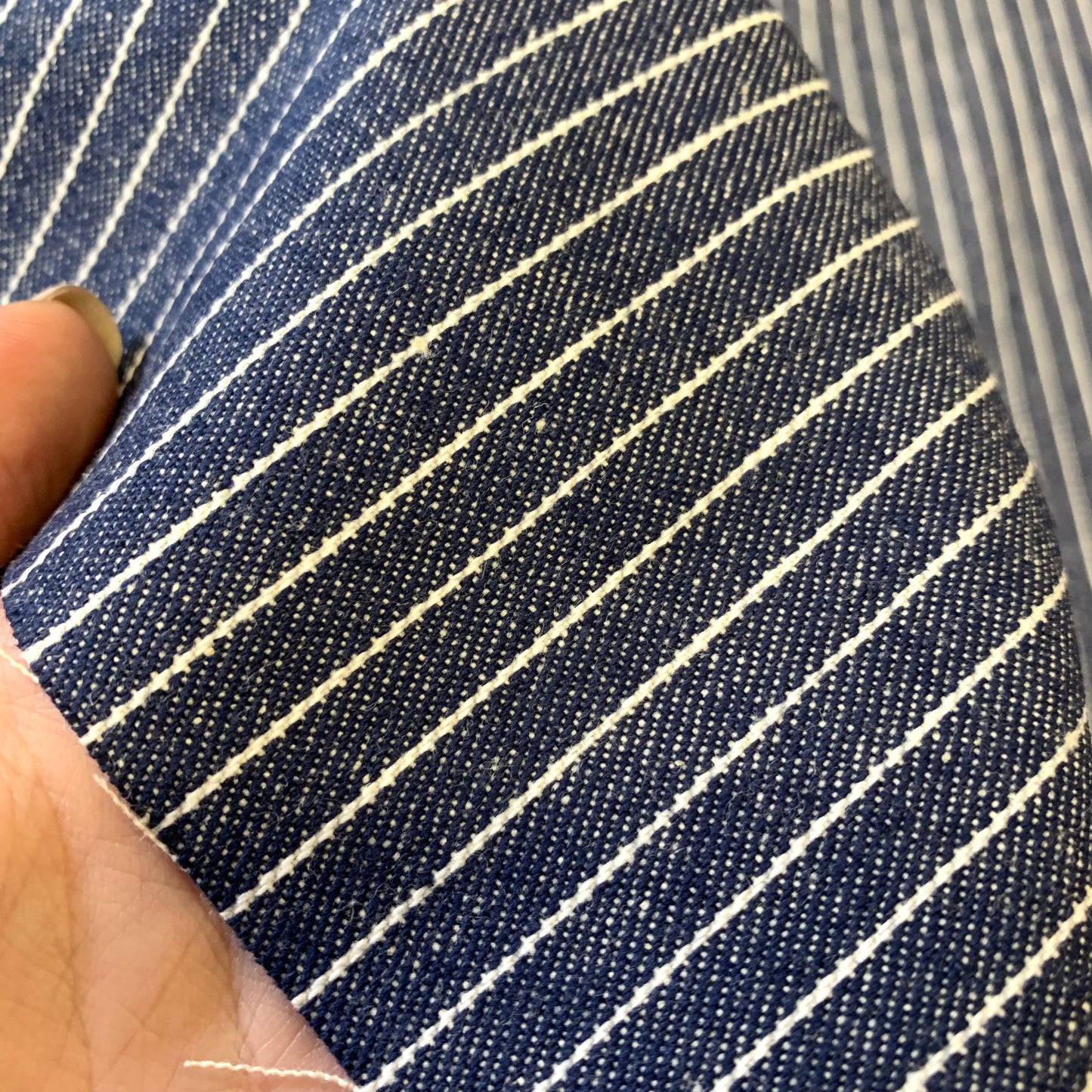 Japan | 先染間條 | cotton yarn dyed twill 斜紋純棉布