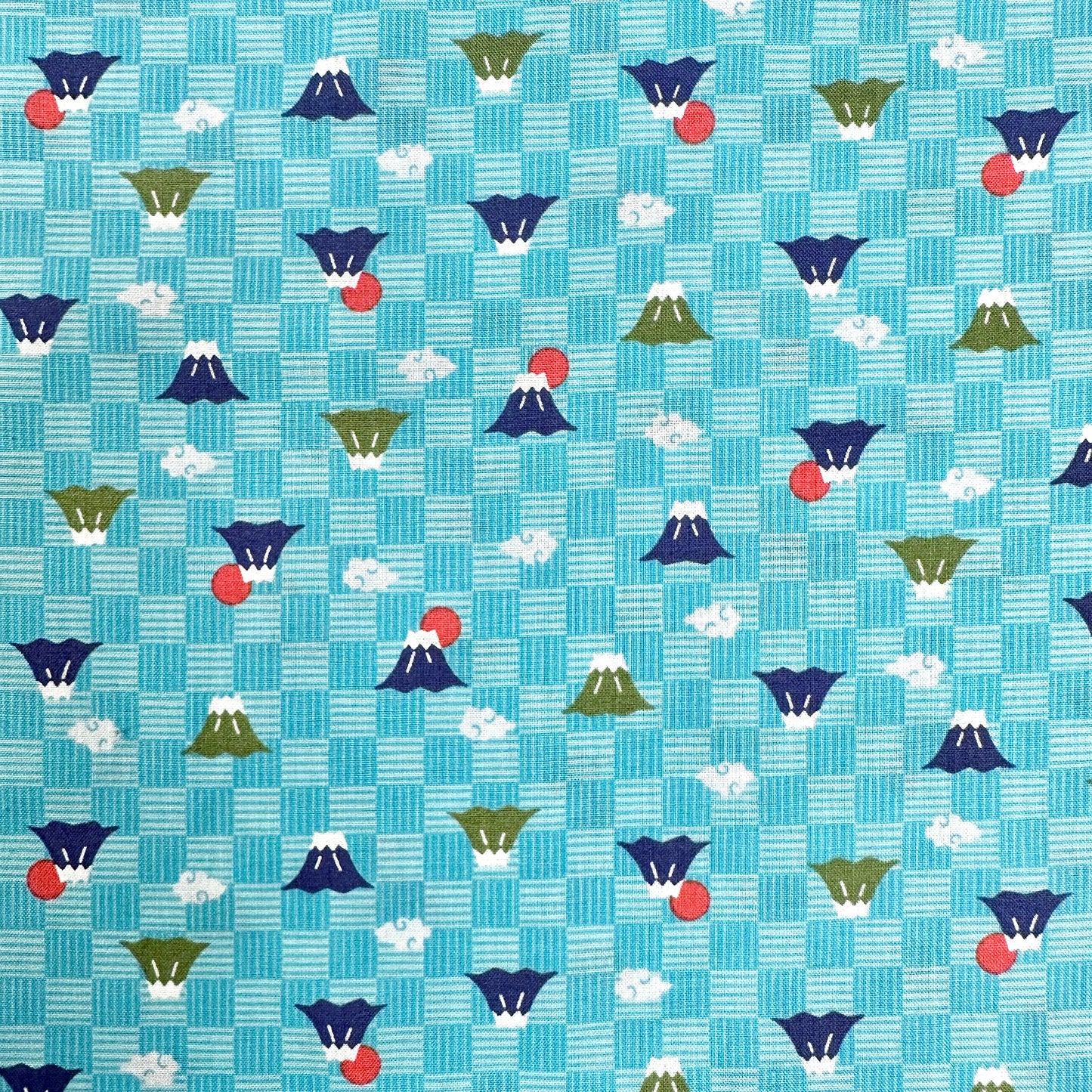 Japan | fujisan 藍綠富士山 | cotton 純棉