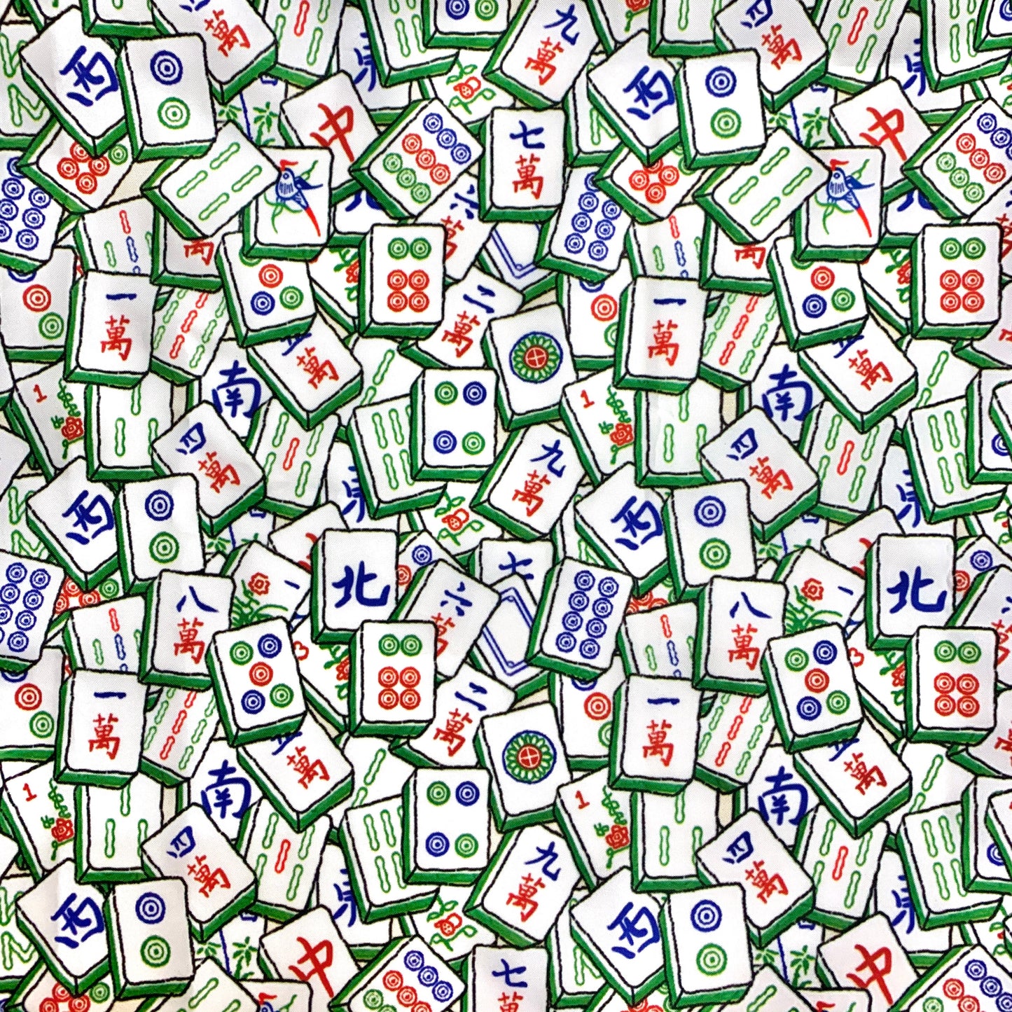 【K‧T FABRIC】密集麻雀 Mahjong waterproof fabric 防水布