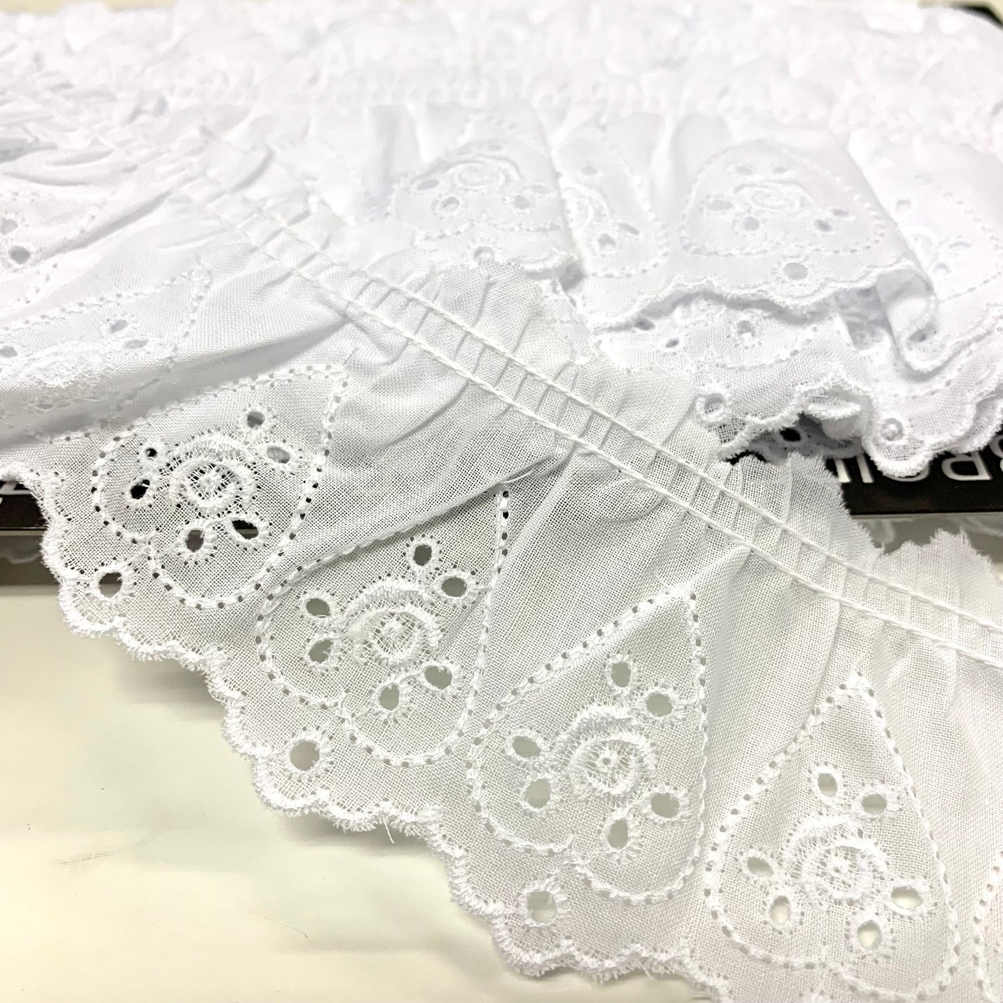 lace 蕾絲花邊 | 玫瑰花心心刺繡蕾絲花邊 No.5070