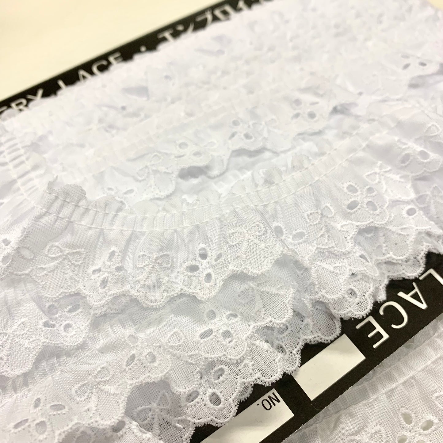 lace 蕾絲花邊 | 蝴蝶結花刺繡蕾絲花邊 No.5053