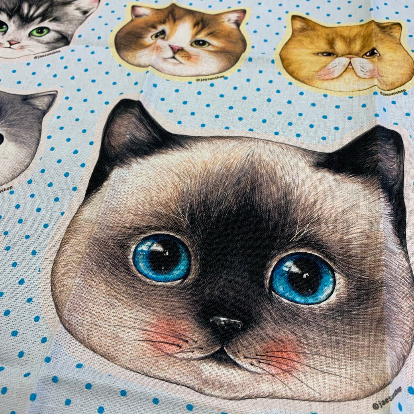 Unclecat 貓叔叔 | Afternoon attendance | cotton linen 棉麻