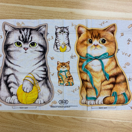 [韓國] 貓叔Unclecat TWO CATS Volume.2 定位棉麻布