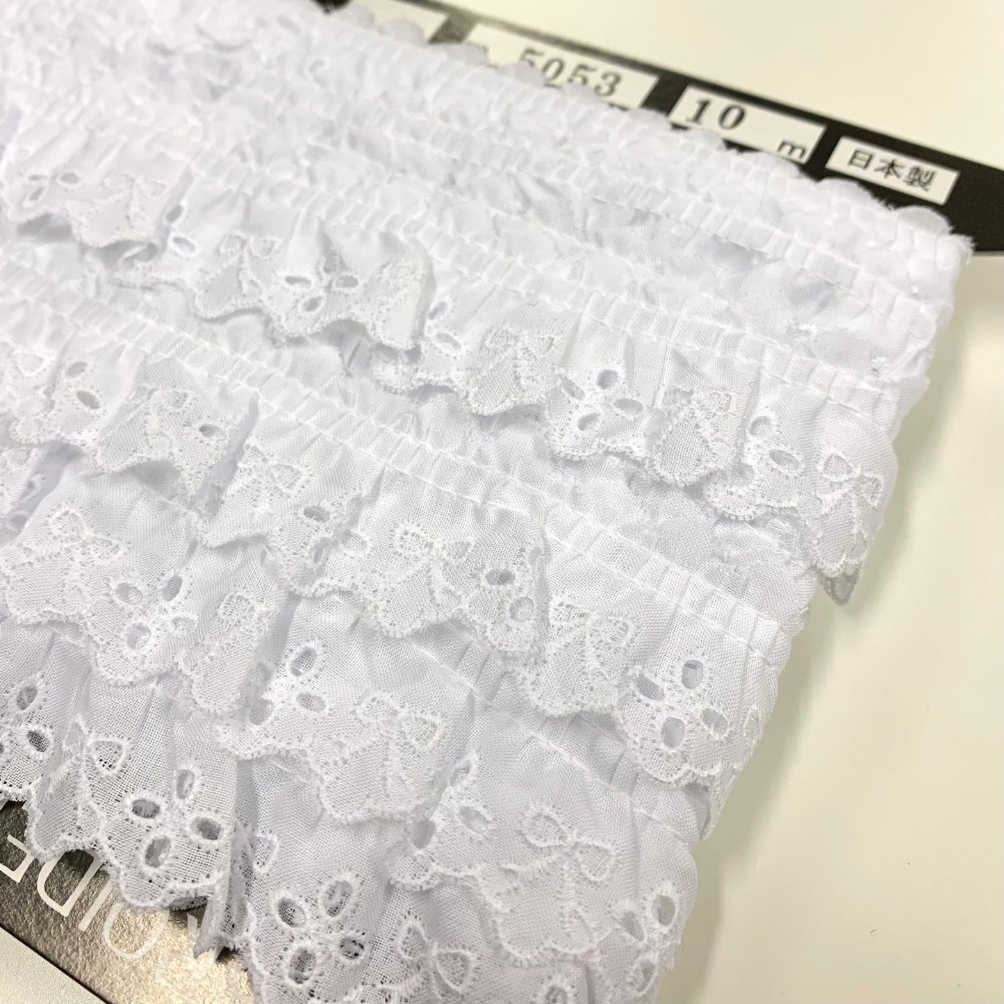 lace 蕾絲花邊 | 蝴蝶結花刺繡蕾絲花邊 No.5053