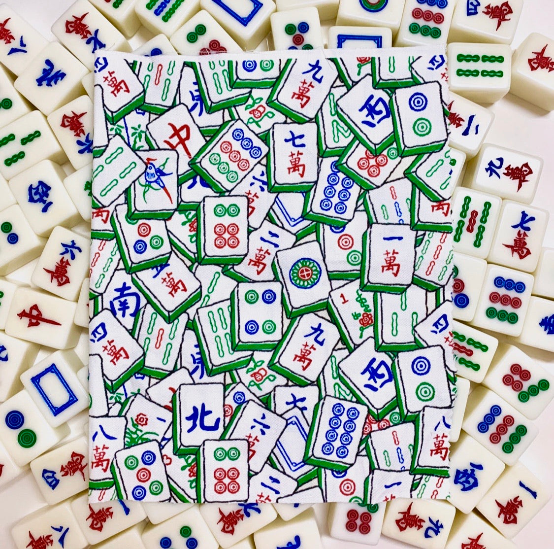 【K‧T FABRIC】密集麻雀 Mahjong waterproof fabric 防水布