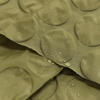 Japan | solid 純色 | Round polka dot nylon water-repellent 圓形波點凹凸坑紋 薄尼龍防潑水布