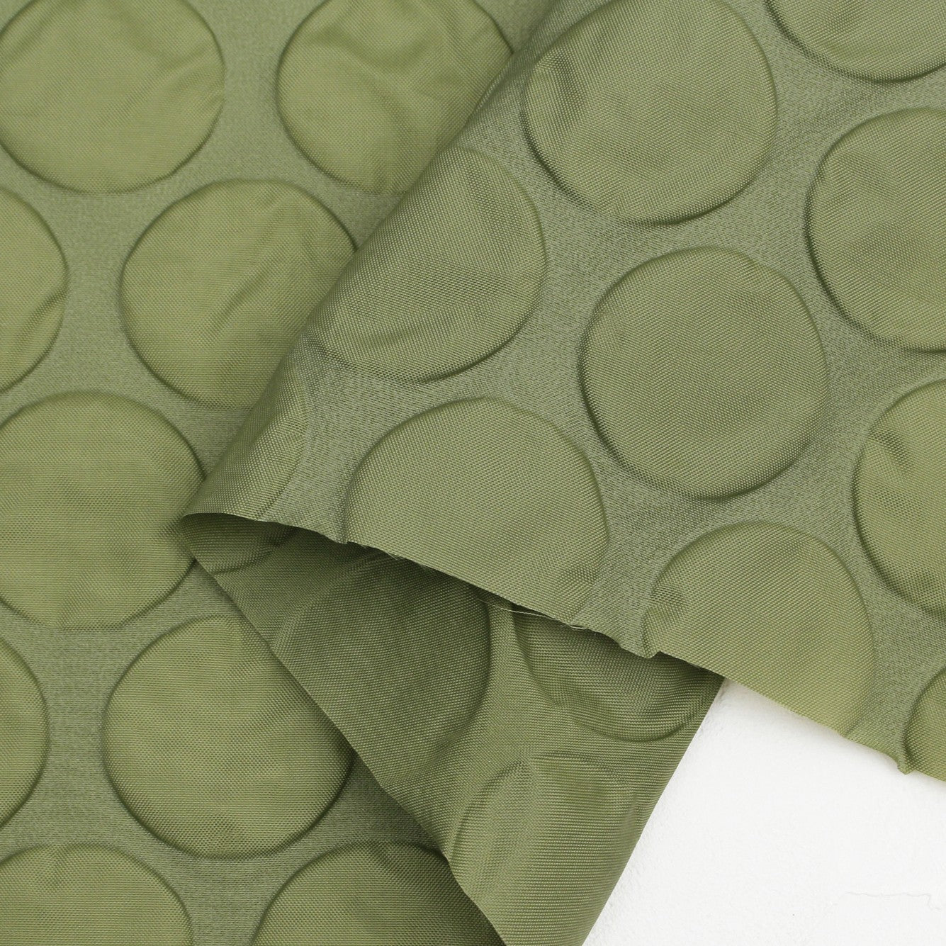 Japan | solid 純色 | Round polka dot nylon water-repellent 圓形波點凹凸坑紋 薄尼龍防潑水布