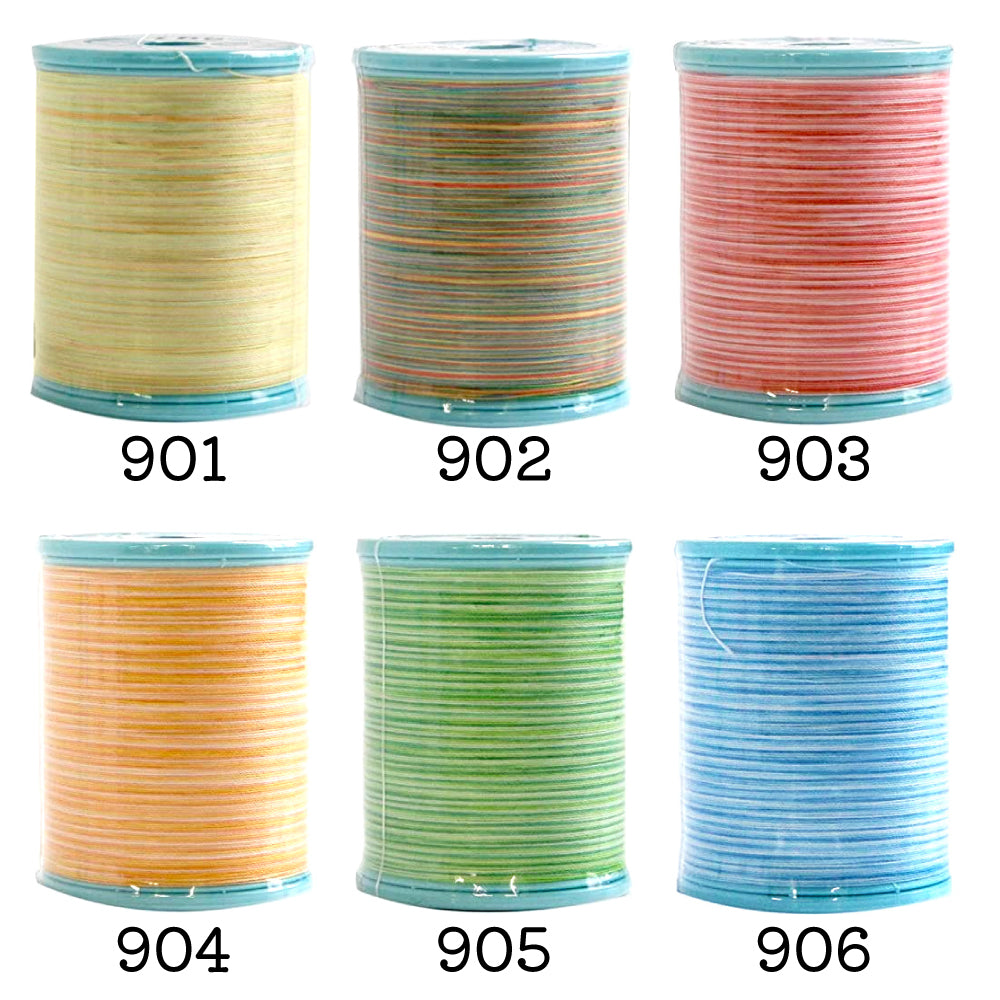 [日本] Fujix #60 縫紉線(一般布使用) 漸變色