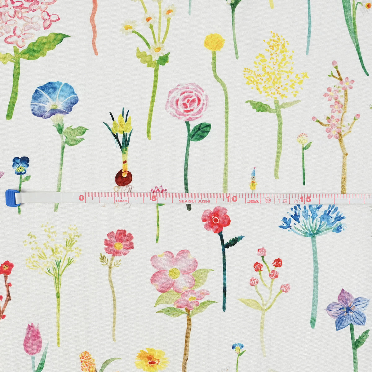 Paper message | Illustrated book of flowers 花之圖鑑 | cotton printed sheeting 純棉