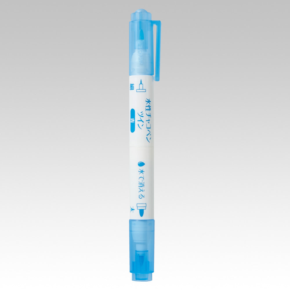 Clover water & air erasable pen 水性雙頭水消氣消布用筆