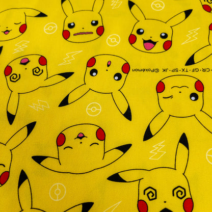 Japan | Pikachu 比卡超 | cotton printed oxford 純棉