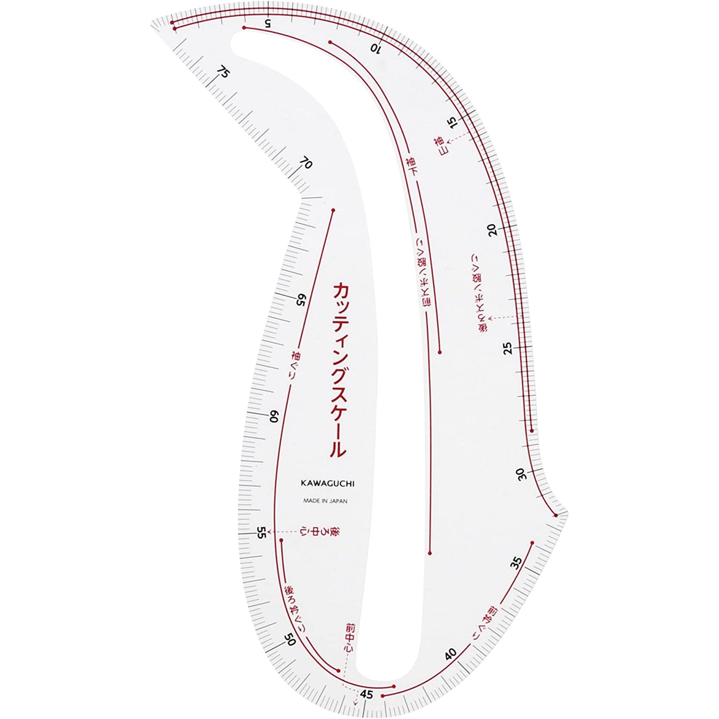 Kawaguchi curve sewing ruler 多功能曲尺