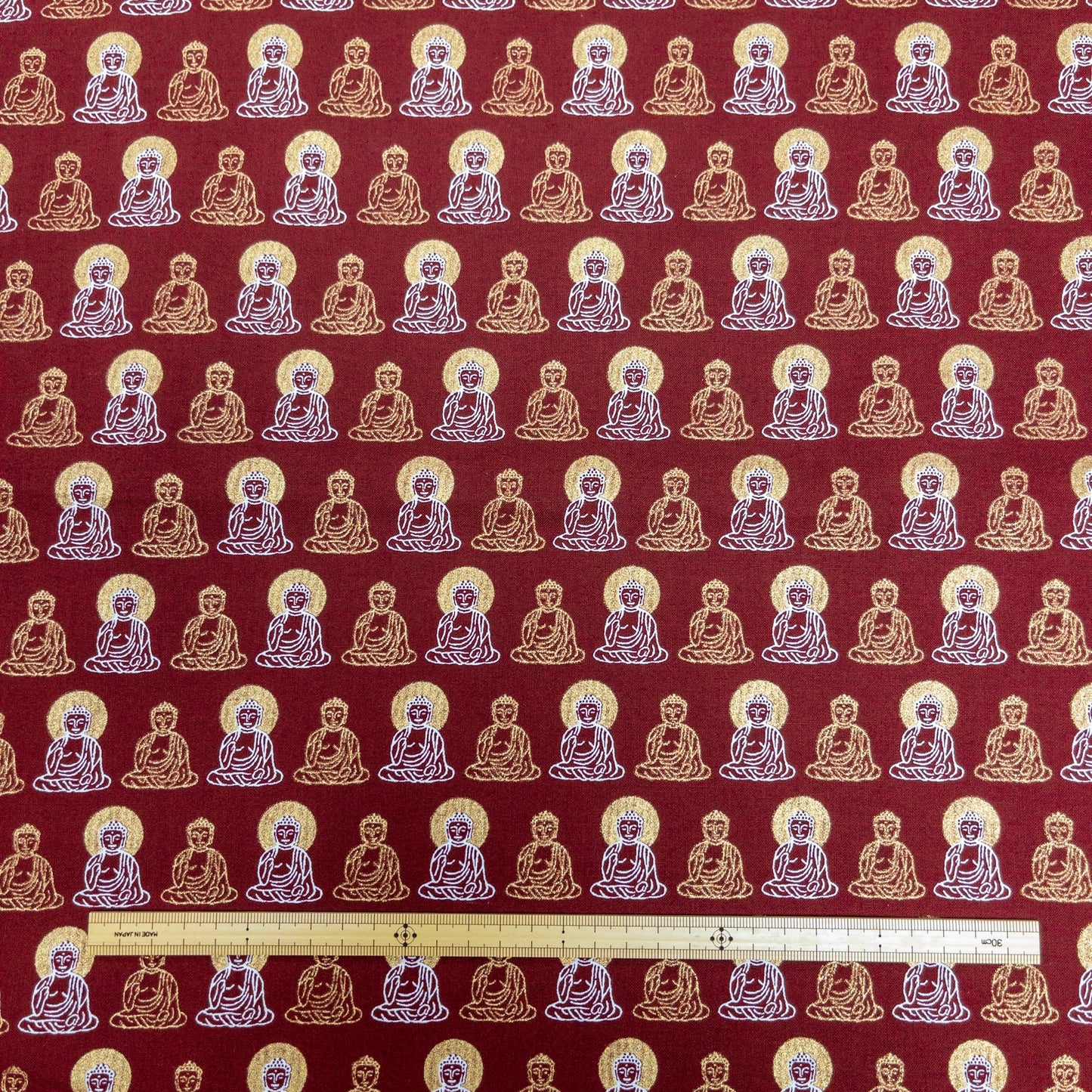 Japan | buddha 燙金大佛 | cotton printed sheeting 純棉