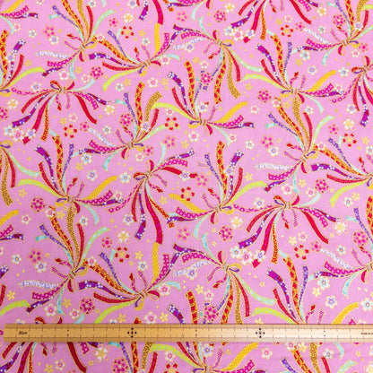 Japan | gilded Japanese ribbons 燙金和風彩帶 | cotton printed sheeting