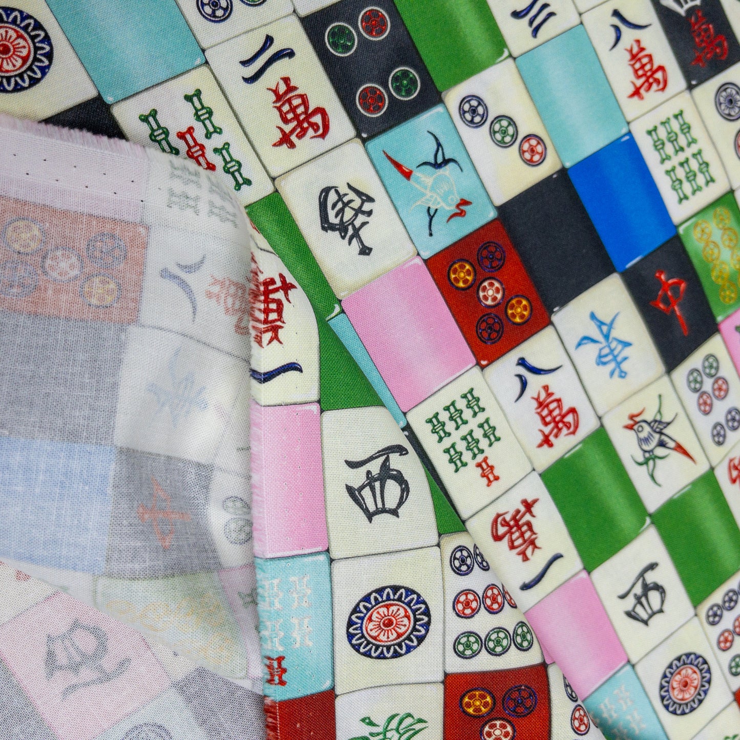 nora. | mahjong 麻雀 | cotton printed sheeting 純棉