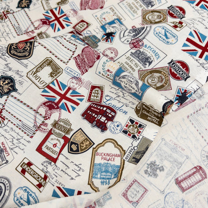 Japan | United Kingdom tags 英國之旅標籤 | cotton printed sheeting 純棉