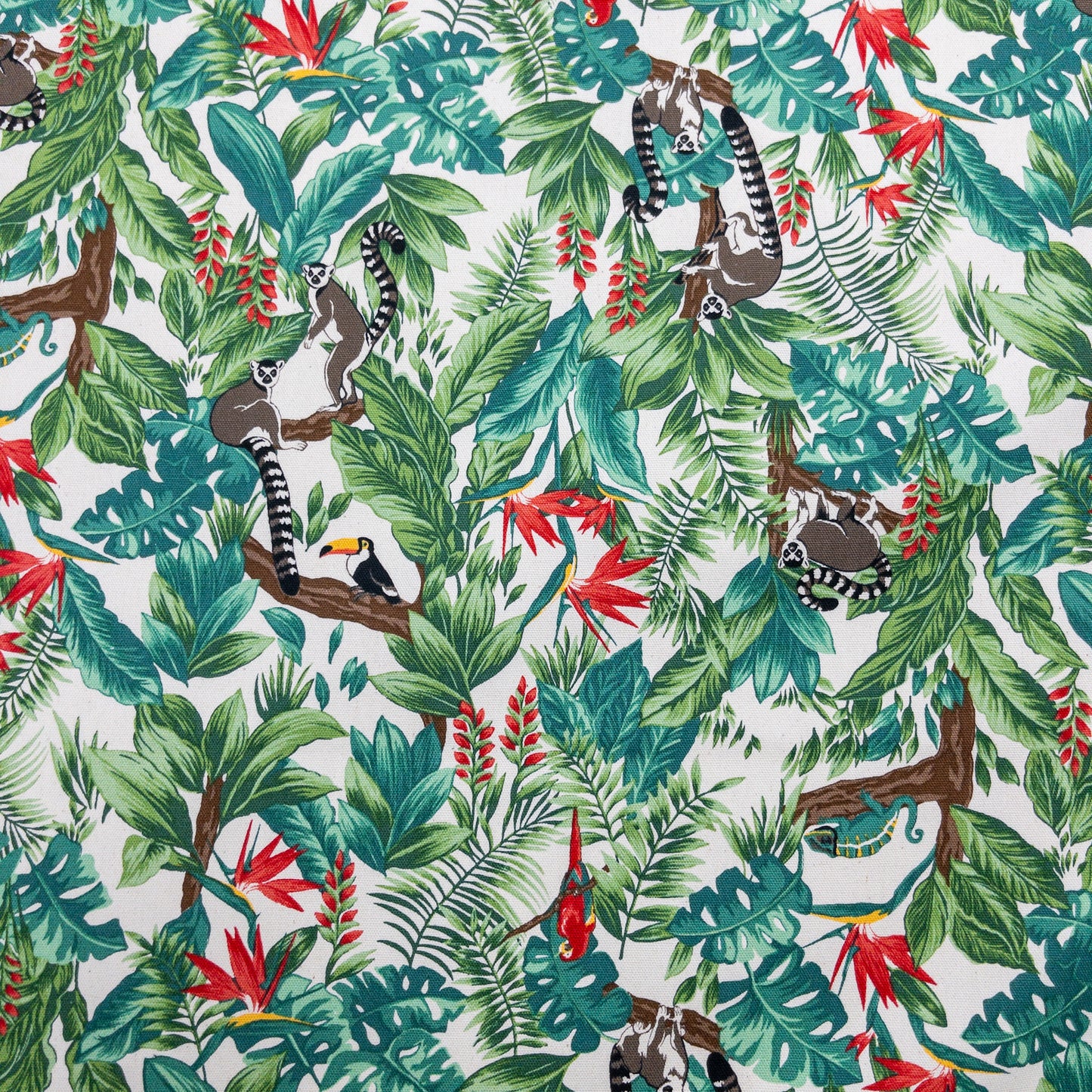 Japan | Hawaii forest 夏威夷森林動物 | cotton printed oxford 純棉