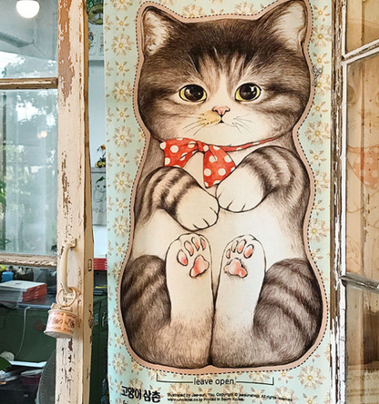 Unclecat 貓叔叔 | 虎斑貓貓 cat panel 定位布