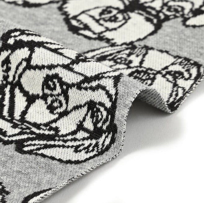 +HAyU fabric | DOG | cotton knit jacquard 純棉針織提花