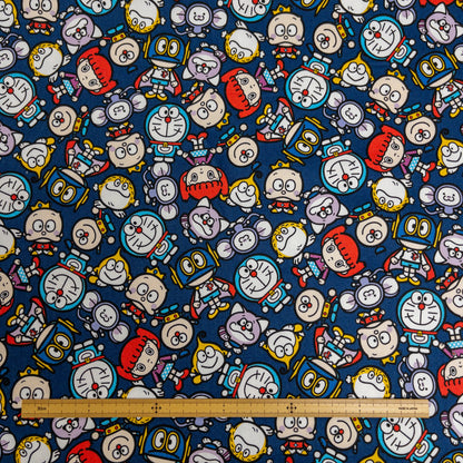 叮噹 多啦A夢 藤子．F．不二雄老師誕生90 週年 Doraemon | cotton printed oxford 純棉