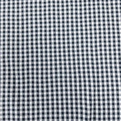 maffon | checkered black ivory格子 黑+米色 | cotton jacquard knit 雙面純棉提花針織 - 160cm
