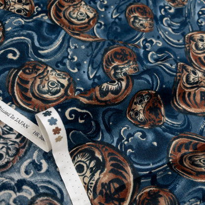 Quilt Gate | daruma 水墨達摩 | cotton printed sheeting 純棉