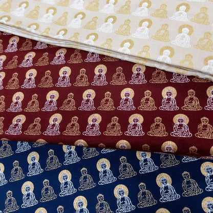 Japan | buddha 燙金大佛 | cotton printed sheeting 純棉