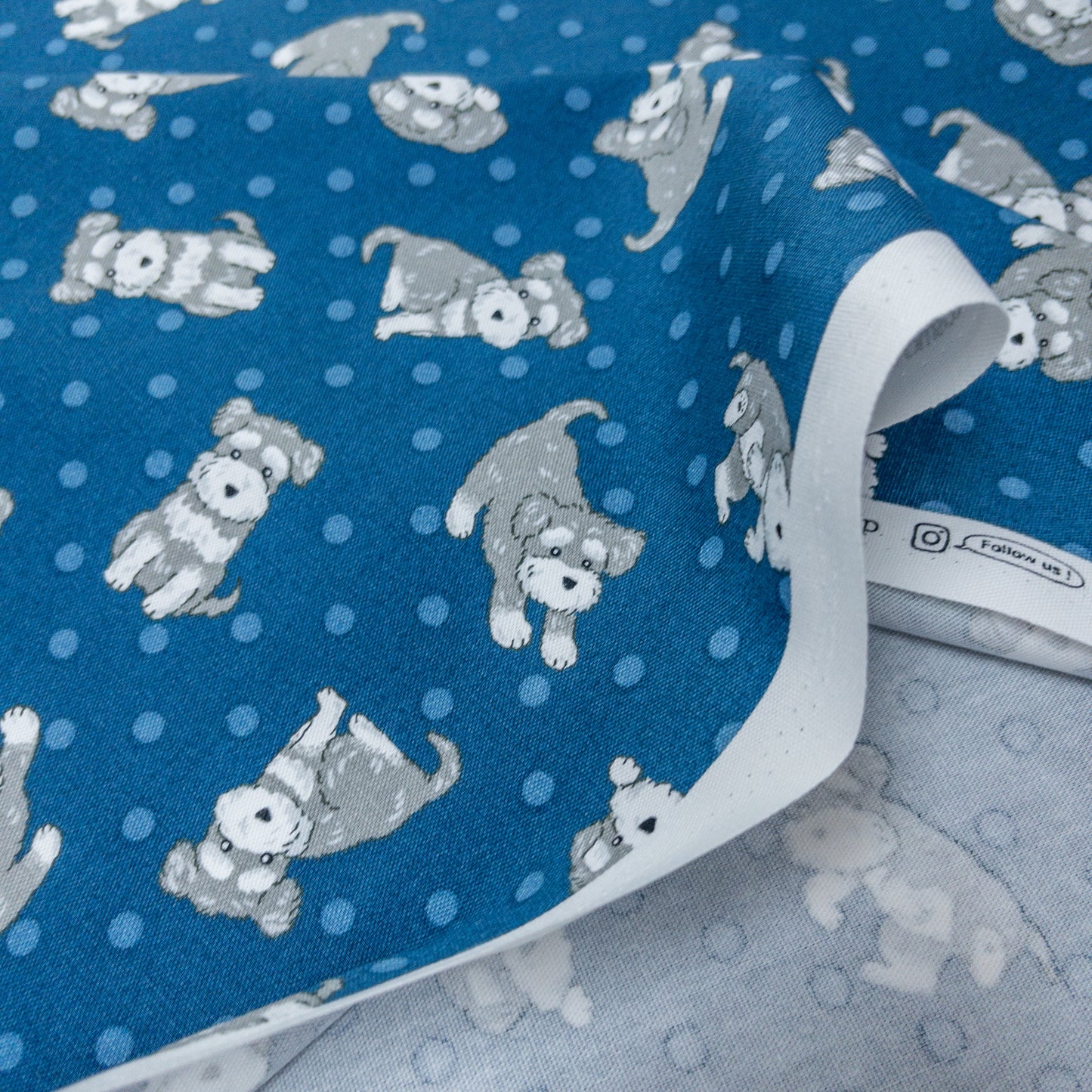 Japan | Schnauzer 史立莎狗狗 | cotton printed oxford 純棉