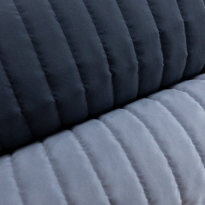 Japan | stripe 間條 | water repellent quilted fabric 防潑水 微磨毛薄夾棉布