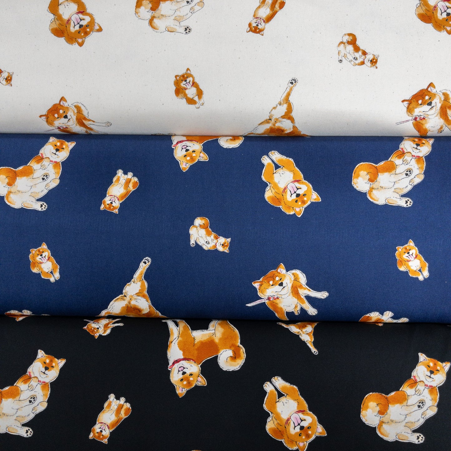 Japan | shiba 柴犬 | cotton printed oxford 純棉