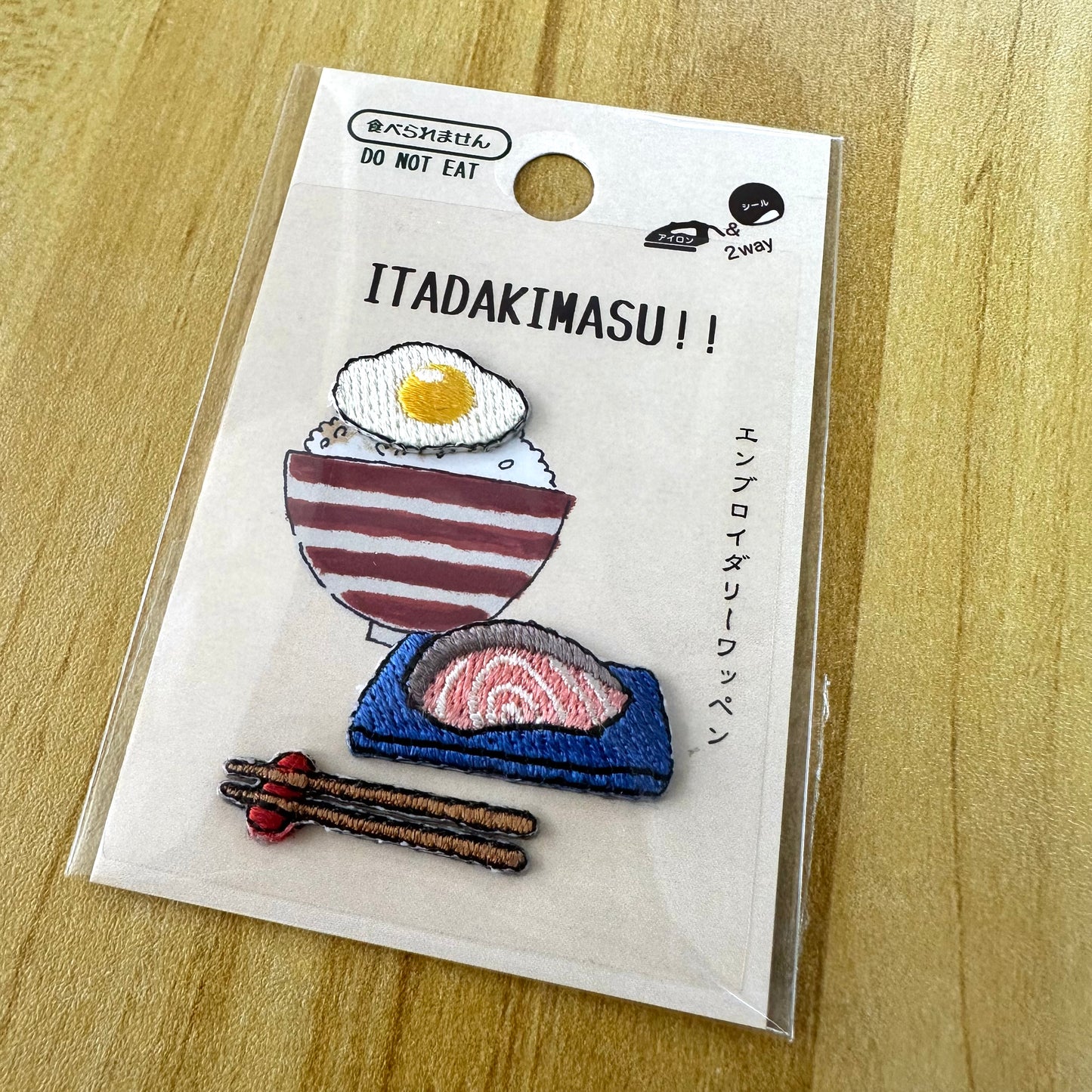 Kokka | japanese food 日式食品 | embroidery patch 刺繡章