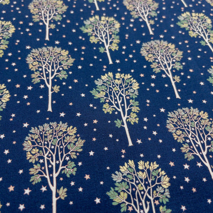 nora. | stars and trees 星の木 | cotton printed sheeting 純棉