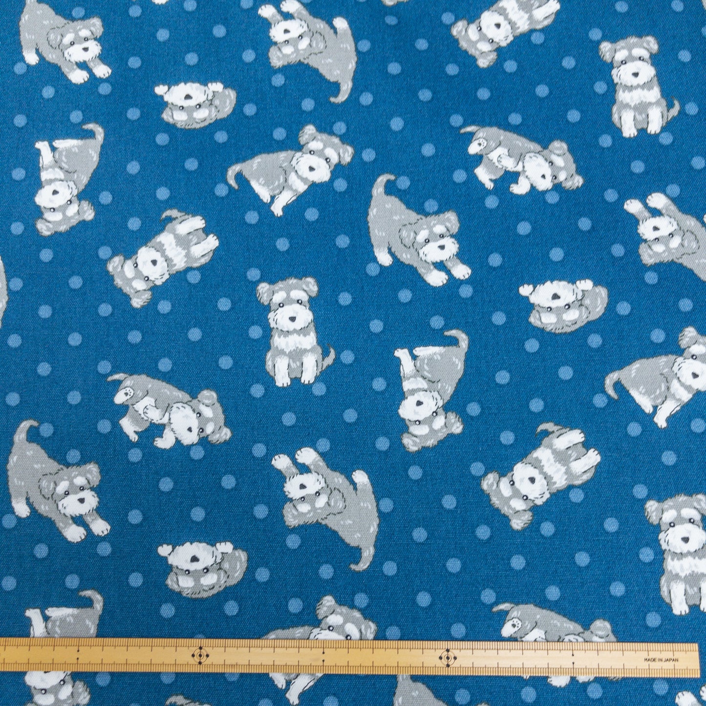 Japan | Schnauzer 史立莎狗狗 | cotton printed oxford 純棉