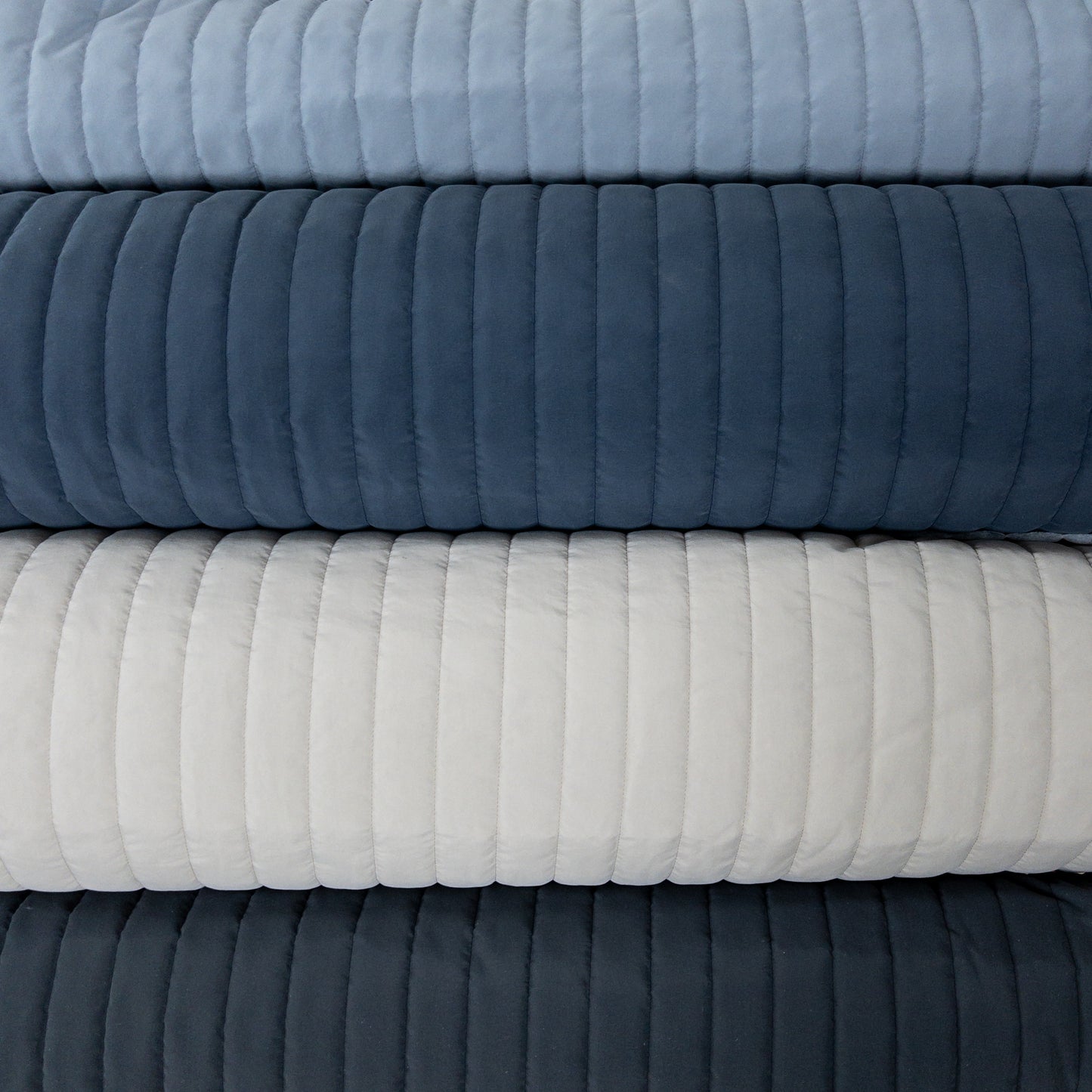 Japan | stripe 間條 | water repellent quilted fabric 防潑水 微磨毛薄夾棉布