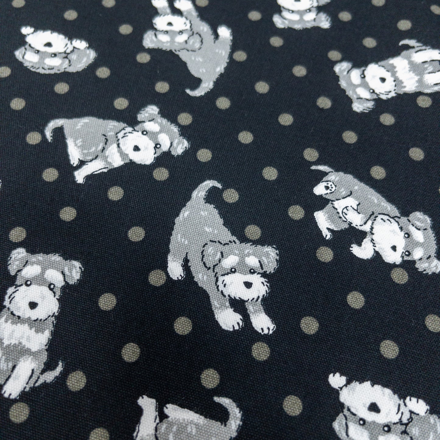 Japan | Schnauzer 史立莎狗狗 | cotton printed oxford 純棉