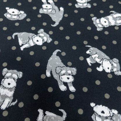 Japan | Schnauzer 史立莎狗狗 | cotton printed oxford 純棉