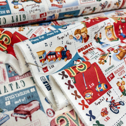 Quilt Gate | Vintage Toys 復古玩具圖案 | cotton printed shirting 純棉