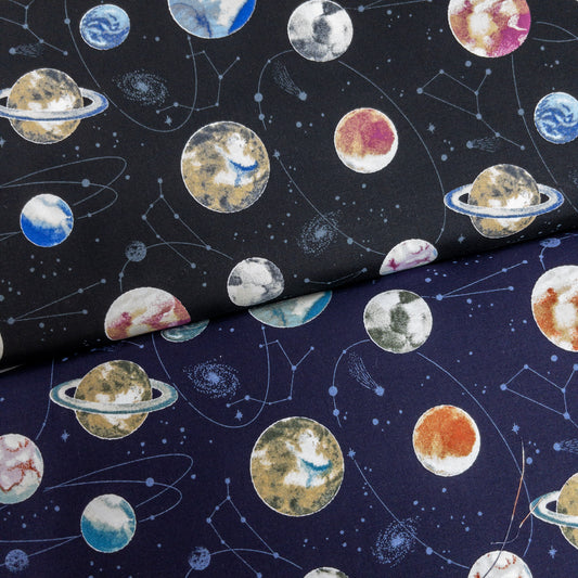 Japan | universe & planet 星球太空 | cotton printed sheeting 純棉