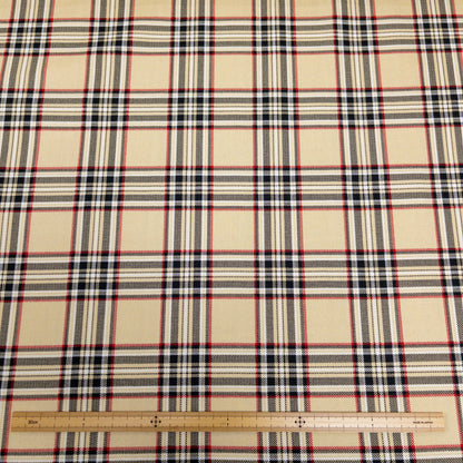 Japan | tartan 方格紋 英倫風 | cotton printed oxford 純棉